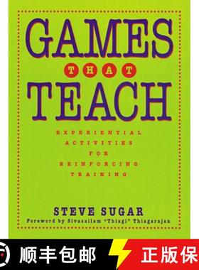 【3-4周达】Games That Teach: Experiential Activities For Reinforcing Training [Wiley经管] [9780787940188]