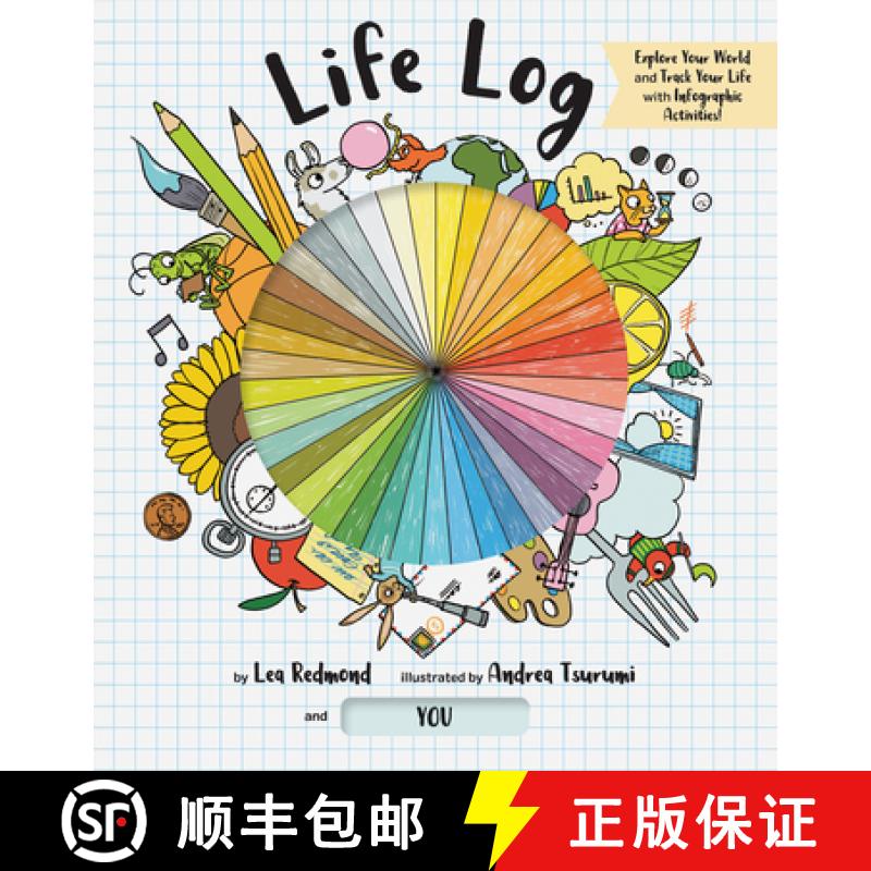 【3-4周达】Life Log: Track Your Life with Infographic Activities [9781452166247]
