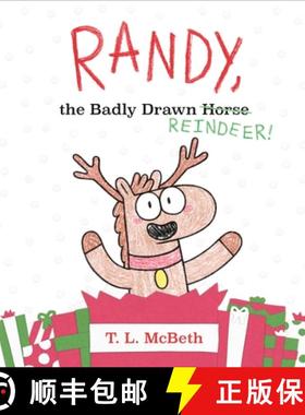 【3-4周达】Randy, the Badly Drawn Reindeer! [9781250263841]