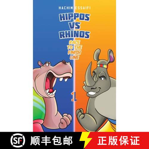 【3-4周达】精装 Hippos vs. Rhinos: Race To The Finish Line [9789948765196]