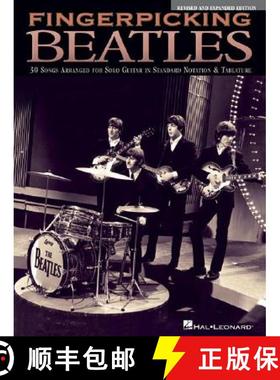预订 Fingerpicking Beatles: 30 Songs Arranged for Solo Guitar in Standard Notation & Tablature [9780793570515]