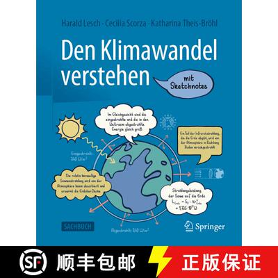 【3-4周达】精装 Den Klimawandel verstehen: Ein Sketchnote-Buch [9783662628034]