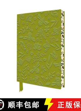 【3-4周达】Jade Mosinski: Garden Bees Artisan Art Notebook (Flame Tree Journals) [9781835626122]