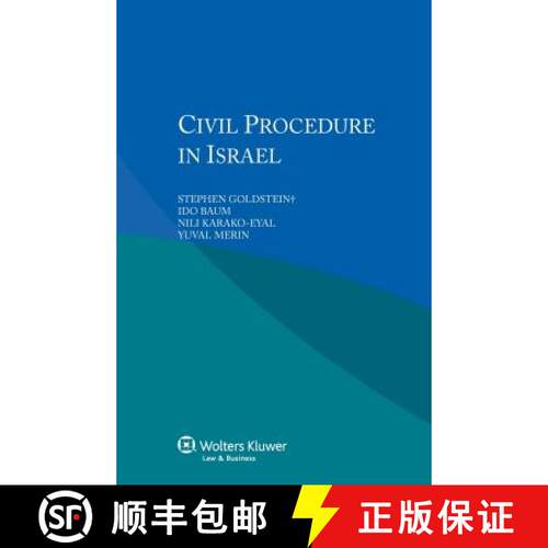 【3-4周达】Civil Procedure in Israel [9789041151636]