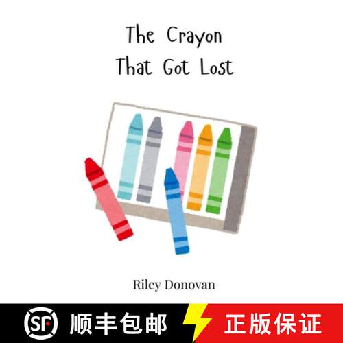 【3-4周达】精装 The Crayon That Got Lost [9783690740630]