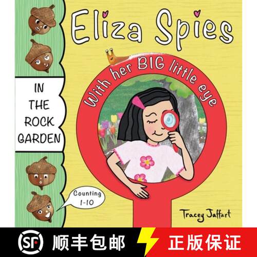 【3-4周达】Eliza Spies With Her Big Little Eye: In The Rock Garden (Outdoor-Themed Counting Book) [9783949885006]