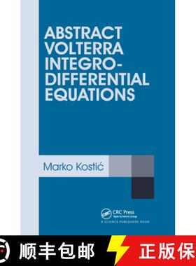 【3-4周达】Abstract Volterra Integro-Differential Equations [9780367377670]