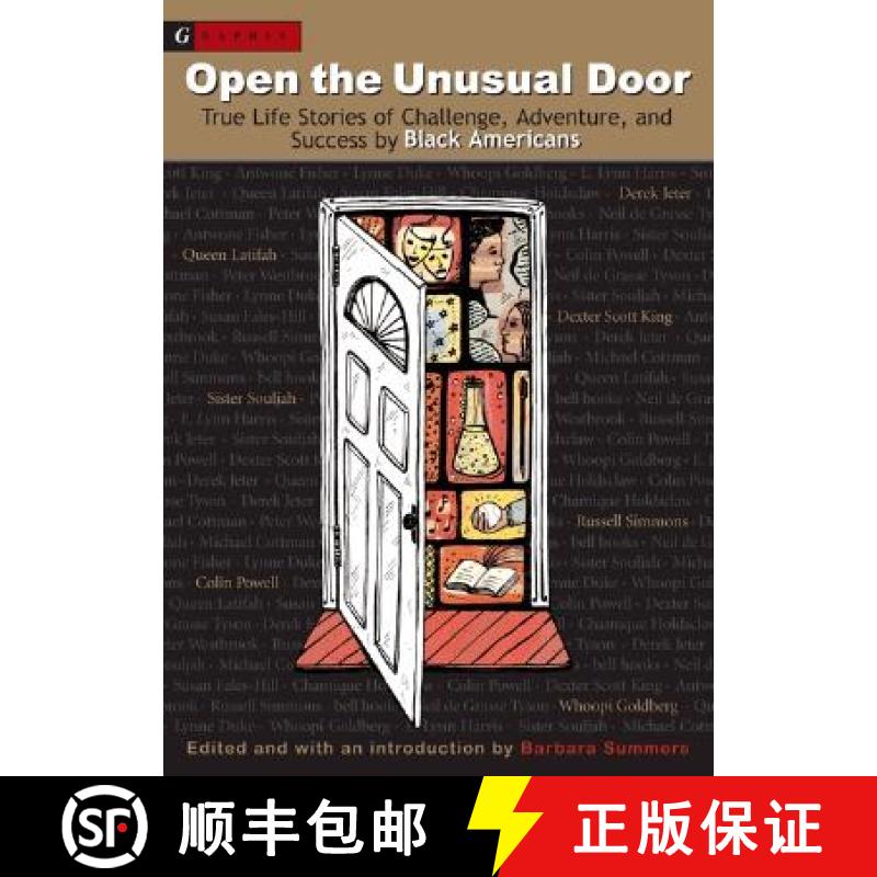 【3-4周达】Open the Unusual Door: True Life Stories of Challenge, Adventure, and Success by Black Ame... [9780618585311]