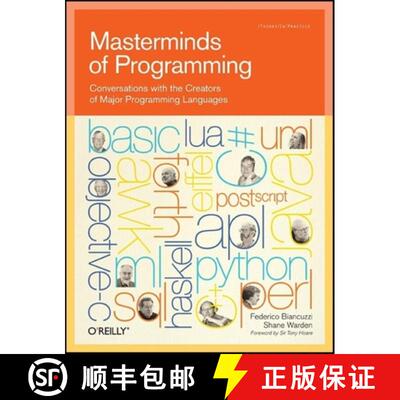 【3-4周达】Masterminds of Programming: Inspiring Conversations with Creators of Major Programming Lan... [9780596515171]