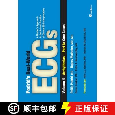 【3-4周达】Podrid's Real-World ECGs: Volume 4A, Arrhythmias [Core Cases] [9781935395027]