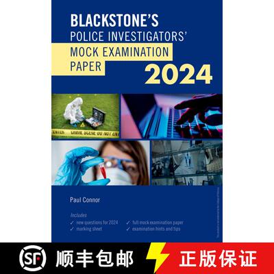 【3-4周达】Blackstone's Police Investigators Mock Exam 2024 [9780198891345]