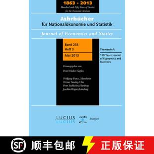 预订 Themenheft Jahrbucher Bd. and Natio... 9783828205833 Journal Economics Statistics 2013 233 fur Years 150