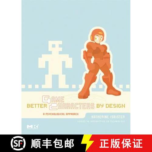 【3-4周达】Better Game Characters by Design: A Psychological Approach [With Dvdrom] [9781558609211]