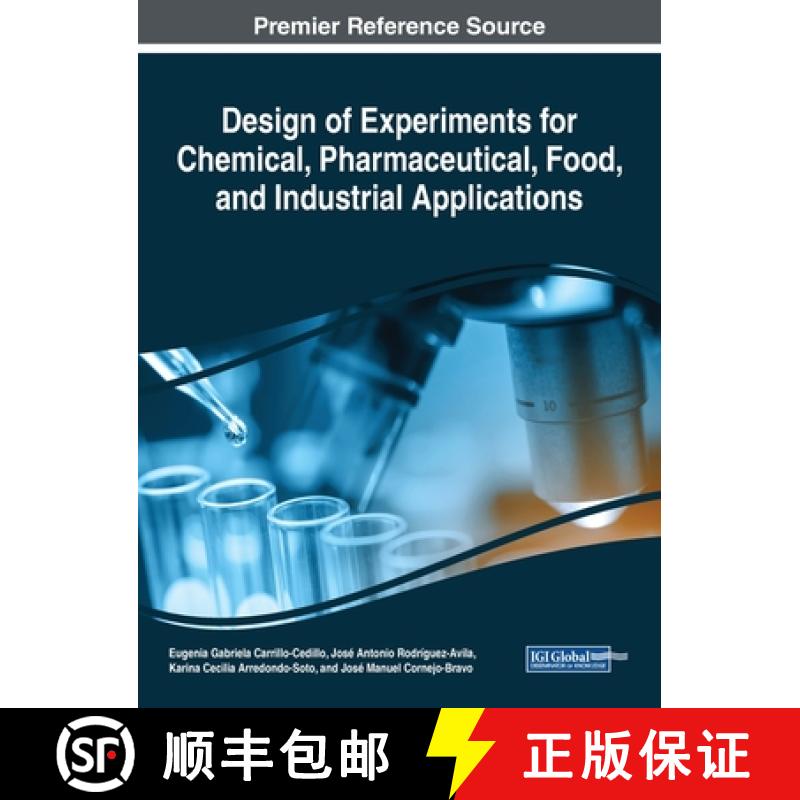 【3-4周达】Design of Experiments for Chemical, Pharmaceutical, Food, and Industrial Applications [9781799815181]