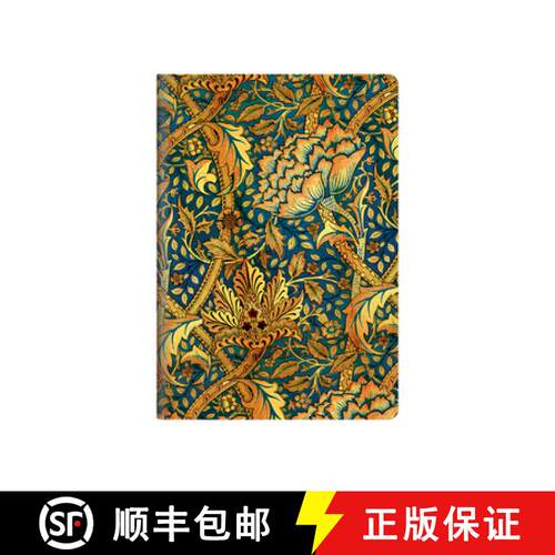 【3-4周达】Morris Windrush (William Morris) A5 Dot-Grid Cahier [9781408763001]
