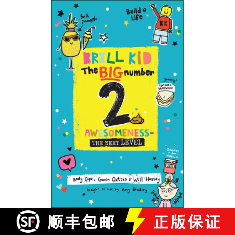 【3-4周达】Brill Kid - The Big Number 2: Awesomeness - The Next Level: Awesomeness - The Next Level [9780857088918]