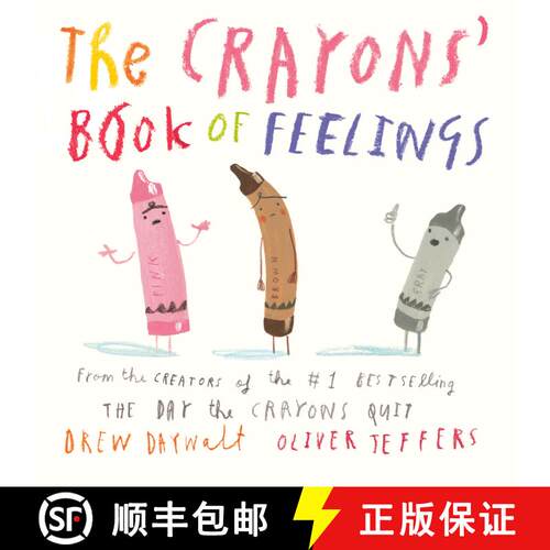 【3-4周达】The Crayons' Book of Feelings [9780593352939]