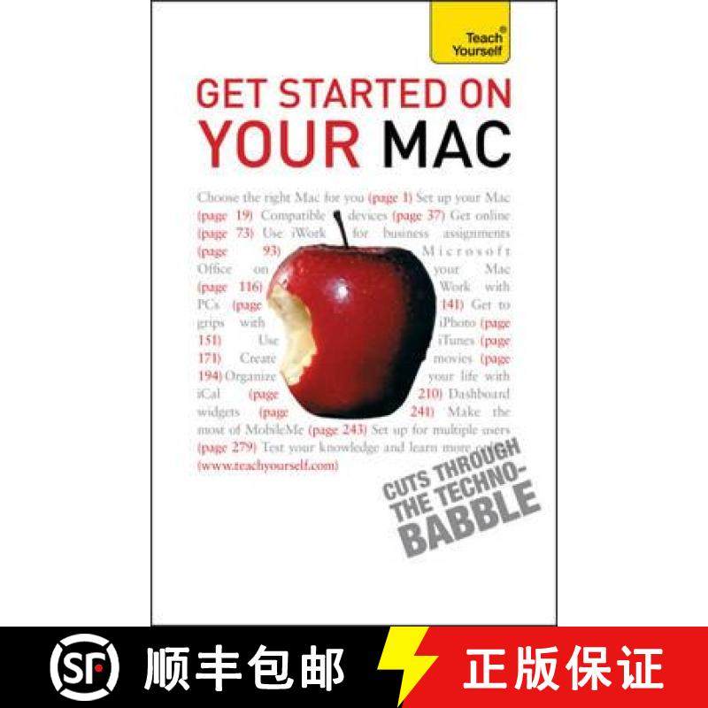 【3-4周达】Teach Yourself Get Started on Your Mac [9781444100846]