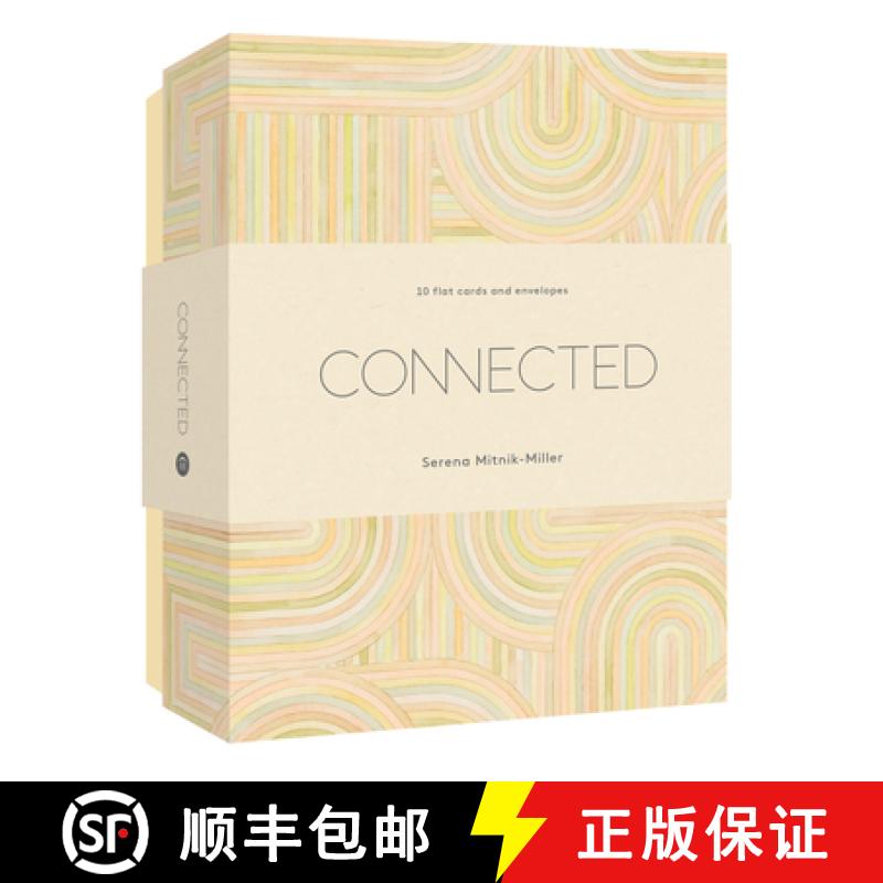 【3-4周达】Connected Notecards: Ten Flat Cards & Envelopes [9781648960215]