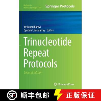【3-4周达】Trinucleotide Repeat Protocols (Softcover reprint of the original 2nd ed. 2013) [9781493959716]