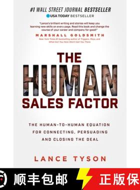 【3-4周达】The Human Sales Factor : The Human-to-Human Equation for Connecting, Persuading, and Closi... [9781631957918]
