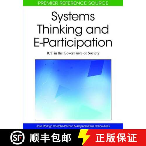 【3-4周达】精装 Systems Thinking and E-Participation: ICT in the Governance of Society [9781605668604]