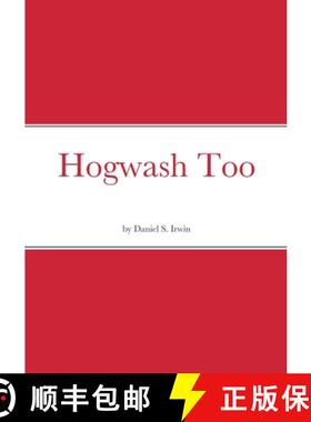 【3-4周达】Hogwash Too [9781387751280]