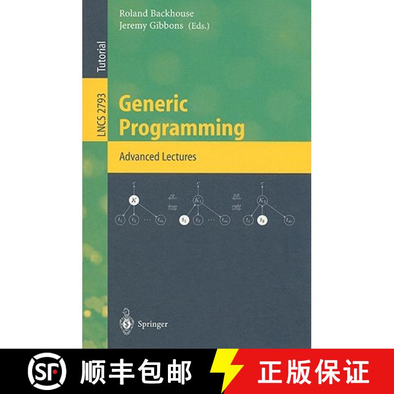 【3-4周达】Generic Programming : Advanced Lectures [9783540201946]