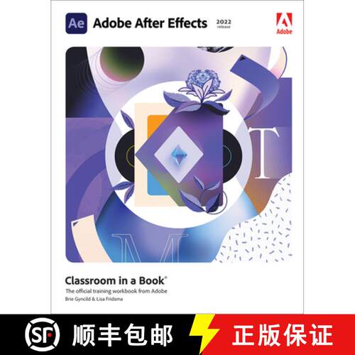 【3-4周达】Adobe After Effects Classroom in a Book (2022 Release) [9780137623921]