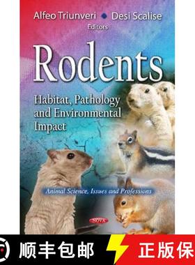 【3-4周达】Rodents: Habitat, Pathology and Environmental Impact [9781614708339]