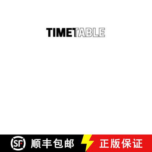 【3-4周达】Timetable [9780976893851]