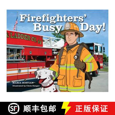 【3-4周达】精装 Firefighters' Busy Day! [9781620205266]