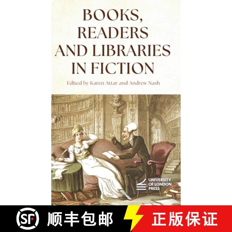 【3-4周达】Books, Readers and Libraries in Fiction [9781913739027]
