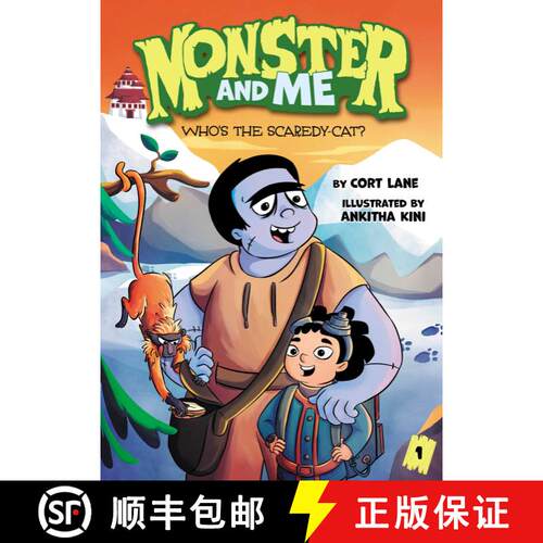 【3-4周达】精装 Monster and Me 1: Who's the Scaredy-Cat? [9781499812923]