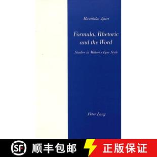 and 9783906756912 Milton Formula Rhetoric Word the Style 预订 Studies Epic