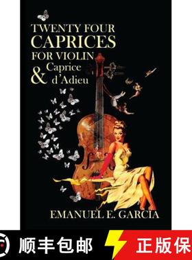 【3-4周达】Twenty Four Caprices for Violin and Caprice d'Adieu [9781927178201]