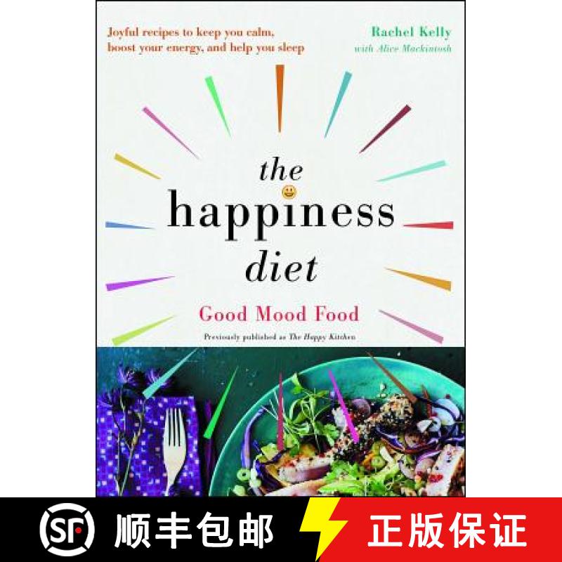 【3-4周达】The Happiness Diet: Good Mood Food [9781501165641]