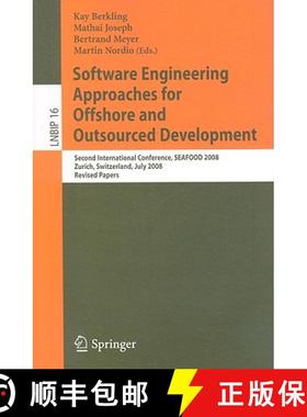 【3-4周达】Software Engineering Approaches for Offshore and Outsourced Development: Second Internatio... [9783642018558]
