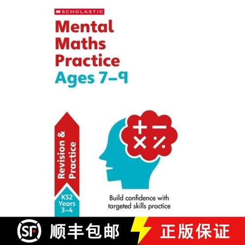 【3-4周达】Mental Maths Practice Ages 7-9 [9780702336294]