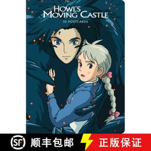 4周达 Ghibli Postcards 9781797229416 Castle Moving Howl Studio