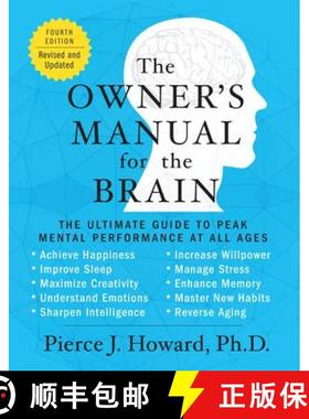 【3-4周达】The Owner's Manual for the Brain (4th Edition): The Ultimate Guide to Peak Mental Performa... [9780062227355]