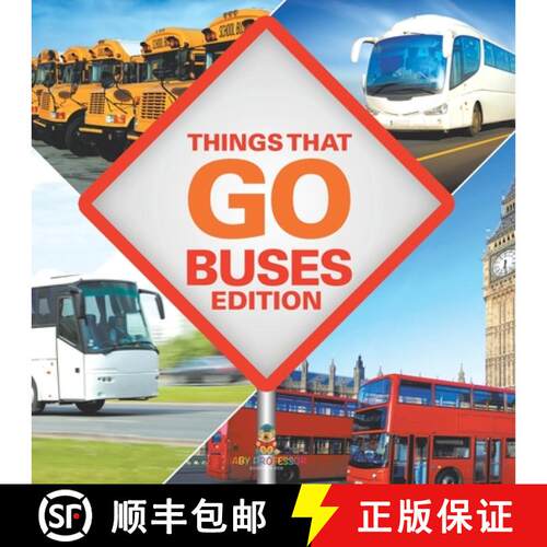 【3-4周达】Things That Go - Buses Edition [9798869452450]