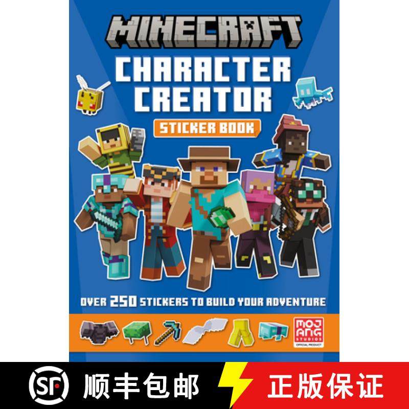 【3-4周达】Minecraft Character Creator Sticker Book [9780008615529]