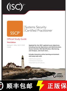 【3-4周达】(ISC)2 SSCP Systems Security Certified Practitione r Official Study Guide, 3rd Edition [9781119854982]