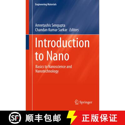 【3-4周达】Introduction to Nano : Basics to Nanoscience and Nanotechnology [9783662473139]