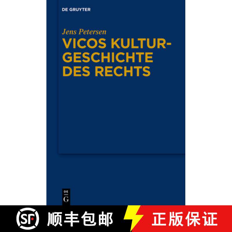 预订 Vicos Kulturgeschichte des Rechts [9783110718386]