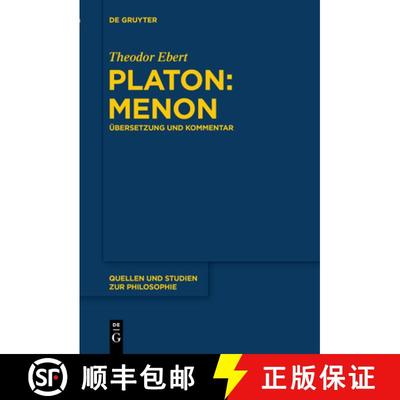 【3-4周达】Platon: Menon: UEbersetzung Und Kommentar [9783110685220]