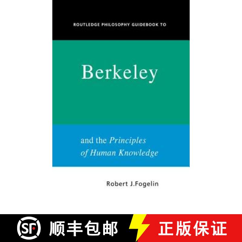 【3-4周达】Routledge Philosophy GuideBook to Berkeley and the Principles of Human Knowledge [9780415250115]