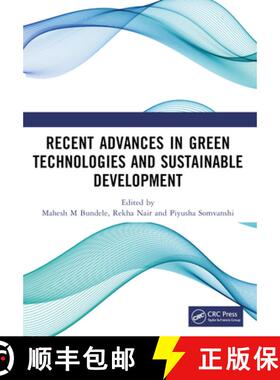 【3-4周达】Recent Advances in Green Technologies and Sustainable Development [9781032586465]