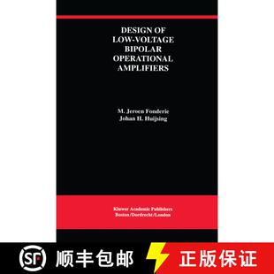 【3-4周达】精装 Design of Low-Voltage Bipolar Operational Amplifiers [9780792393177]